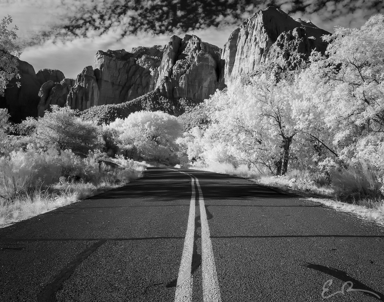 Service Road Only in Infrared II