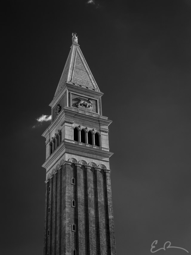Venetian Tower in Infrared