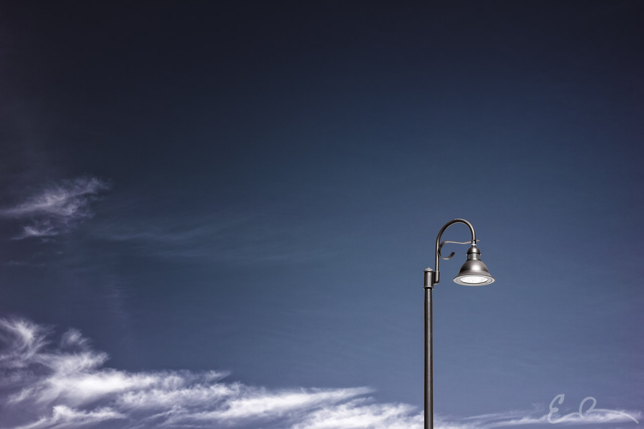Solitary Light Post